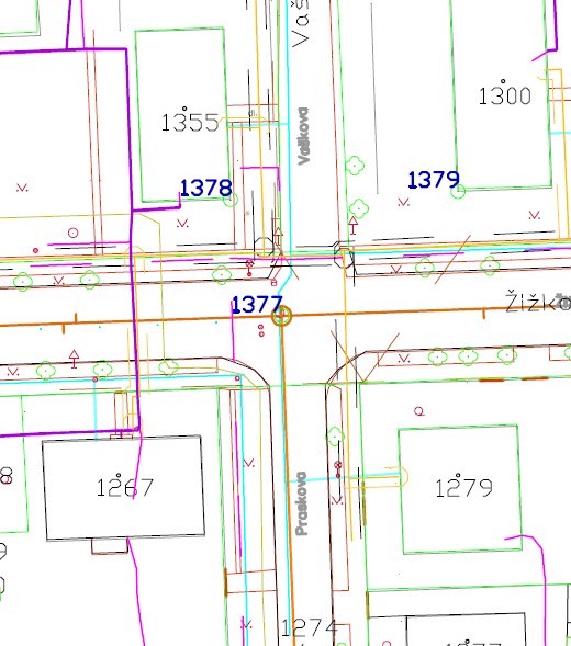 Technická mapa sítí