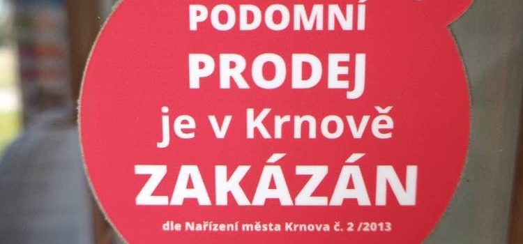 Samolepky – zákaz podomního prodeje